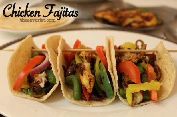 The Savorist | Chicken Fajitas with Corn Tortillas Recipe #Gluten free #healthy The Savorist | Chicken Fajitas with Corn Tortillas Recipe #Glutenfree #healthy #chicken